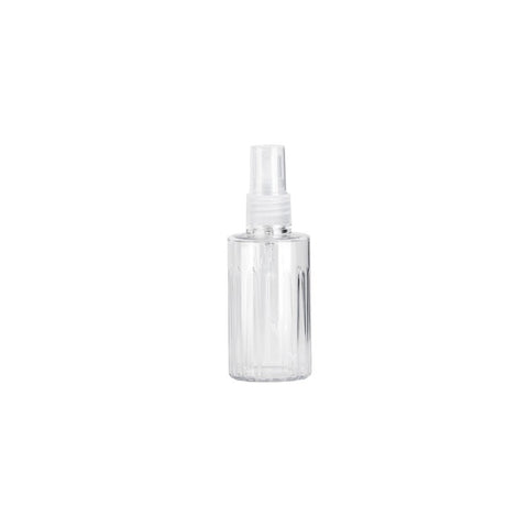 TRAVEL-COSMETIC / Botellita redonda SPRAY 75 ML Transparente - Menaje Juypal