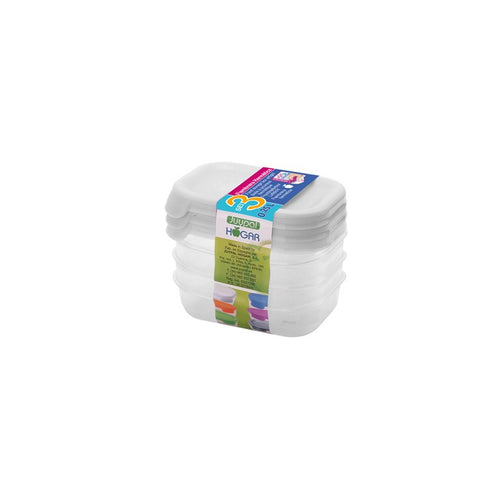 ABREFÁCIL SET 3 TaperHogar Rect. 0,25 L (Tapa opaca) - Menaje Juypal