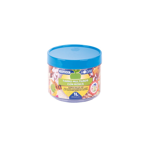 Tarro multiusos tapa de rosca - 1L - Juypal Hogar | Tienda de productos de menaje para el hogar