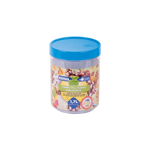 Tarro multiusos tapa de rosca 1,70L - Juypal Hogar | Tienda de productos de menaje para el hogar