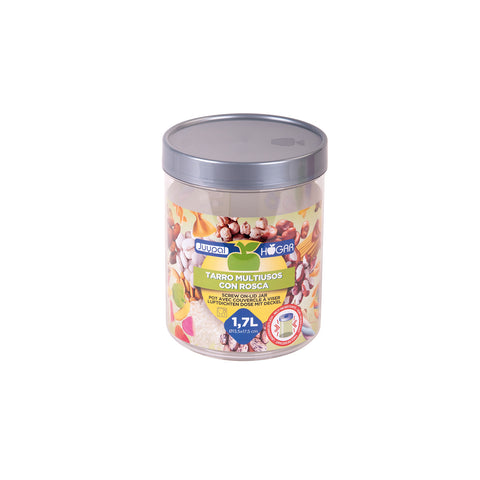 Tarro multiusos tapa de rosca 1,70L - Juypal Hogar | Tienda de productos de menaje para el hogar