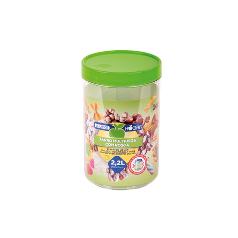 Tarro multiusos tapa de rosca 2,20L - Juypal Hogar | Tienda de productos de menaje para el hogar