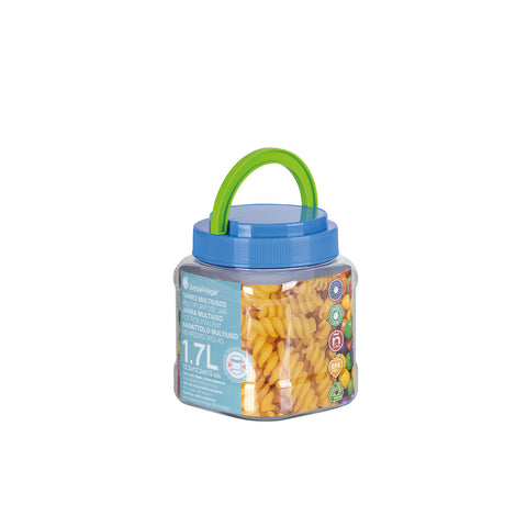 Tarro Cuadrado Premium 1,7L - Menaje Juypal