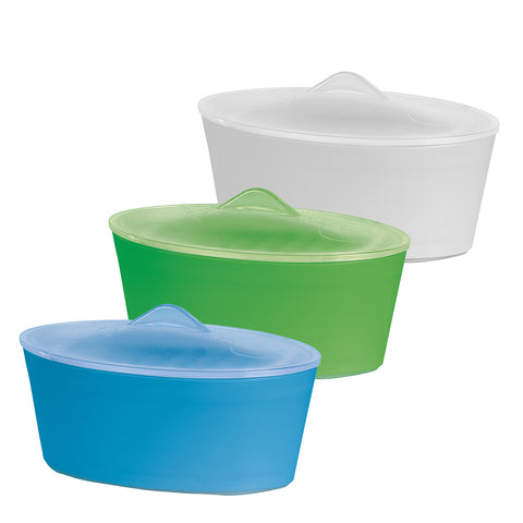 Rallador con recipiente antideslizante + cuchilla de acero inoxidable