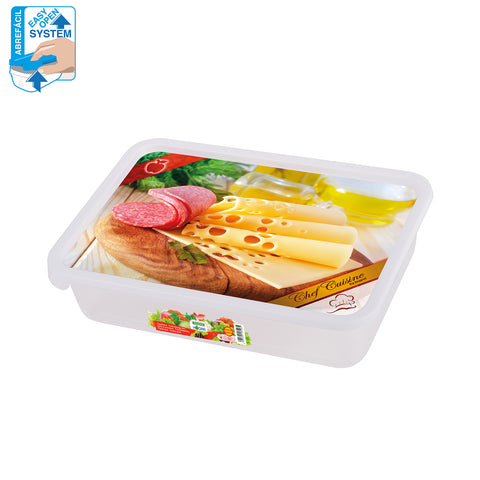 TaperHogar rectangular para fiambre 4,50 L