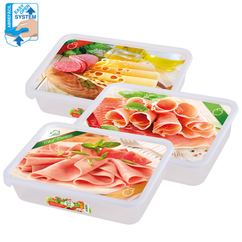 TaperHogar rectangular para fiambre 4,50 L