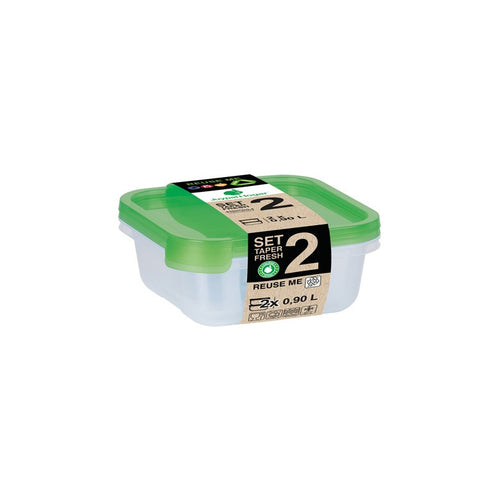 Taperfresh 0,9L SET 2 - Juypal Hogar | Tienda de productos de menaje para el hogar