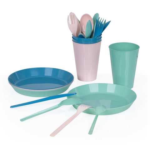 Set picnic 24 piezas Filmado - Soft Colors