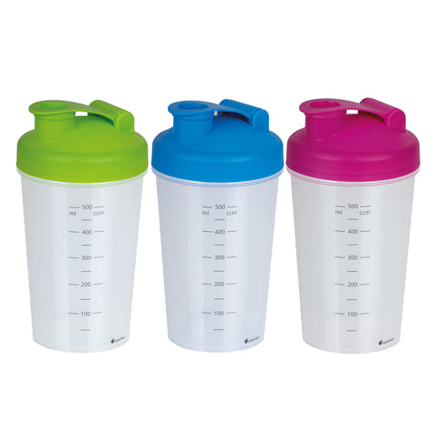Shaker Mezclador batidos 0,60 L + Rejilla