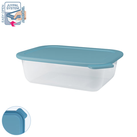 TaperHogar Hermético Rectangular 1 L - Soft Colors
