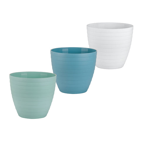Maceta Florencia 13 cm Escalones - Soft Colors