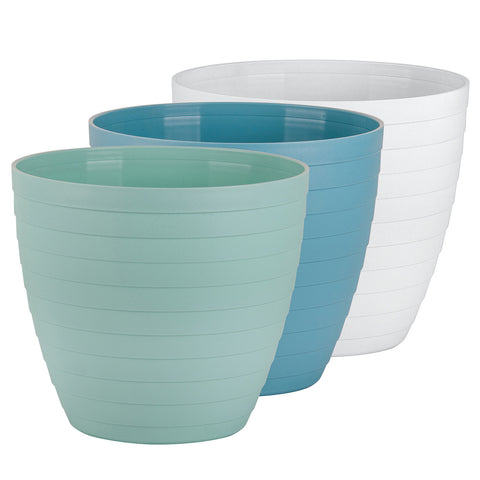 Maceta Florencia 30 cm Escalones - Soft Colors