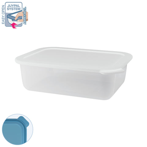 TaperHogar Hermético Rectangular 1,50 L - Soft Colors