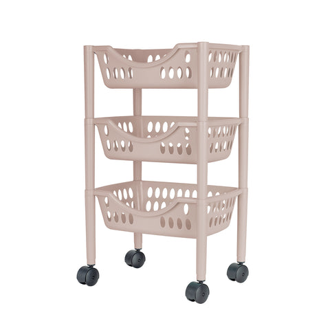 Carro multiusos 3 pisos 8,50 L - Soft Colors