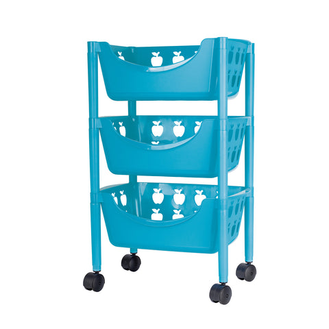 Carro multiusos Grande 3 pisos 14,50 L - Soft Colors
