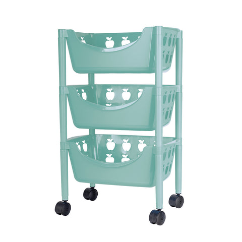 Carro multiusos Grande 3 pisos 14,50 L - Soft Colors