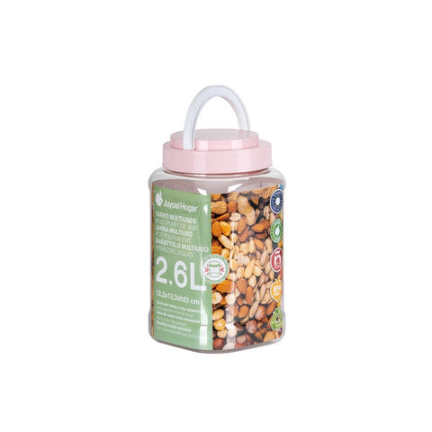 Tarro Hermético 2,6 L - Soft Colors - Juypal Hogar | Tienda de productos de menaje para el hogar