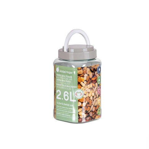 Tarro Hermético 2,6 L - Soft Colors - Juypal Hogar | Tienda de productos de menaje para el hogar