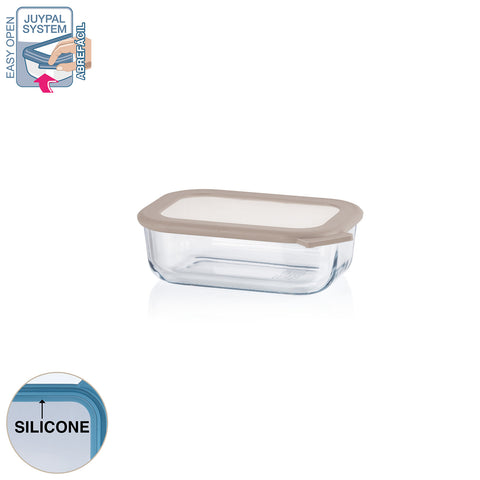 TaperGlass BIMAT Rectangular 0,30 L BOROSILICATO - Soft Colors