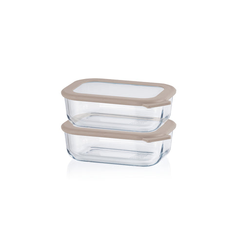 TaperGlass BIMAT Rectangular 0,30 L BOROSILICATO - Soft Colors