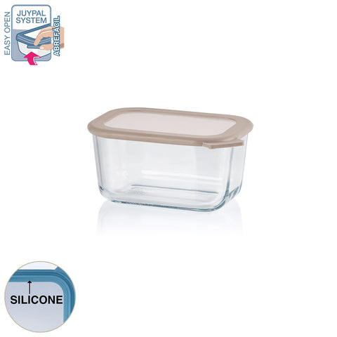 TaperGlass BIMAT Rectangular 0,50 L BOROSILICATO - Soft Colors