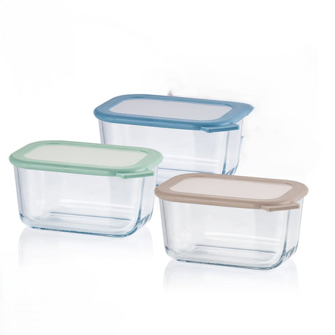 TaperGlass BIMAT Rectangular 0,50 L BOROSILICATO - Soft Colors