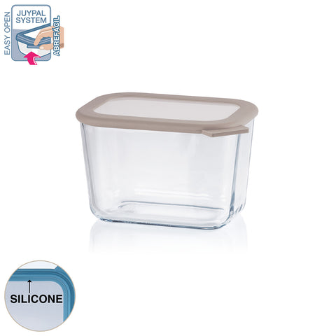 TaperGlass BIMAT Rectangular 1 L BOROSILICATO - Soft Colors