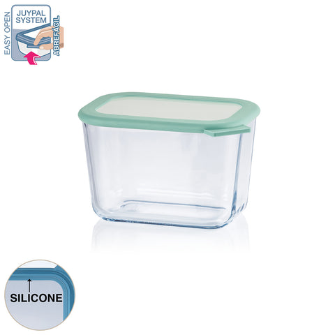 TaperGlass BIMAT Rectangular 1 L BOROSILICATO - Soft Colors