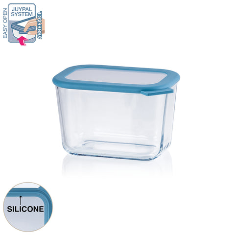 TaperGlass BIMAT Rectangular 1 L BOROSILICATO - Soft Colors