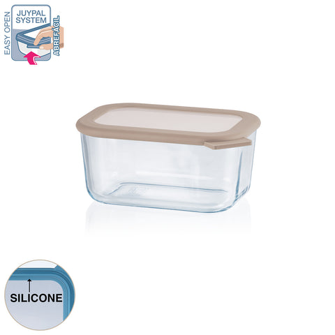 TaperGlass BIMAT Rectangular 0,75 L BOROSILICATO - Soft Colors