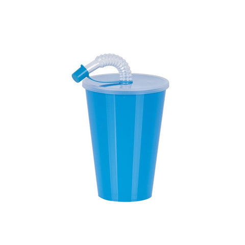 Vaso + Tapa con Caña 0,45L - Juypal Hogar | Tienda de productos de menaje para el hogar