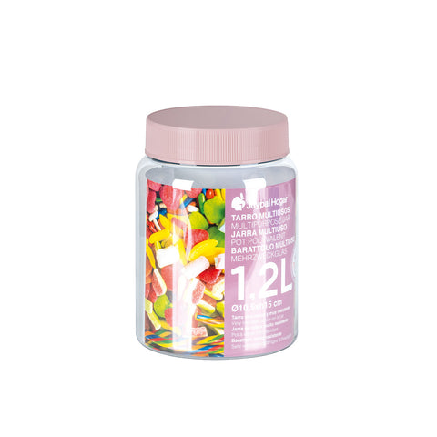 Tarro Hermético PET 1,20 L - Soft colors