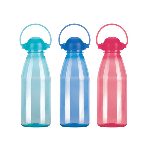 Botella Tritan 0,55 L + Tapón premium con asa