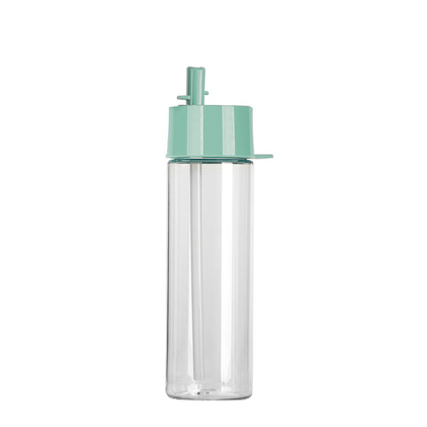 Botella tritan con pajita de 0,6 litros - Soft colors
