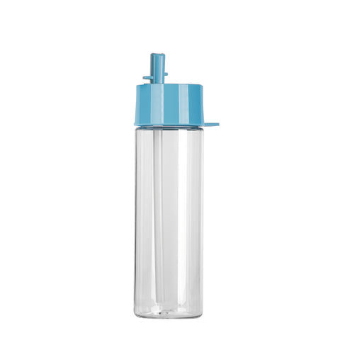 Botella tritan con pajita de 0,6 litros - Soft colors