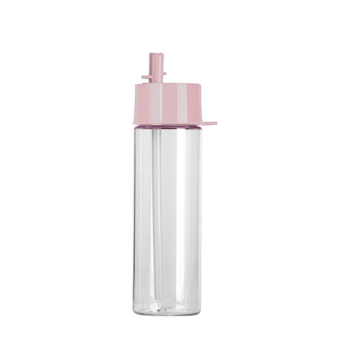 Botella tritan con pajita de 0,6 litros - Soft colors