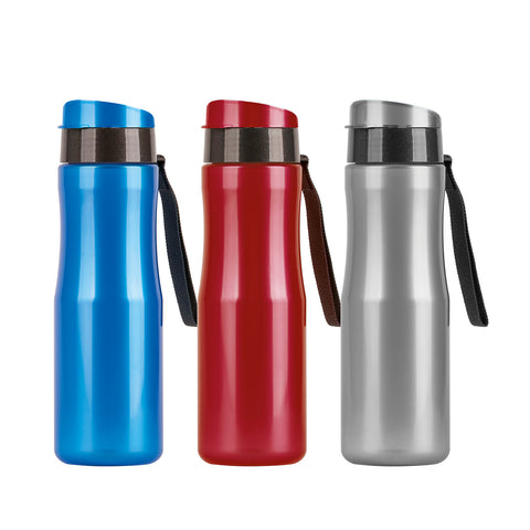 Botella Tritán sport de 0,75 litros efecto Metalizado - Juypal Hogar | Tienda de productos de menaje para el hogar
