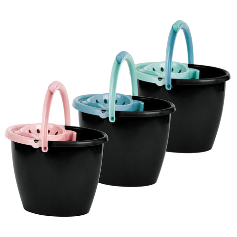 Cubo de fregona oval 14 L + Escurridor - Soft Colors