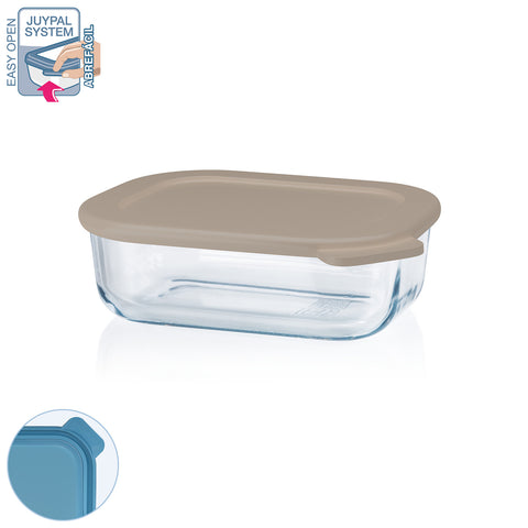 TaperGlass Rectangular 0,30 L BOROSILICATO - Soft Colors