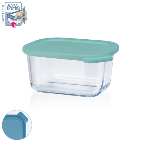 TaperGlass Rectangular 0,50 L BOROSILICATO - Soft Colors