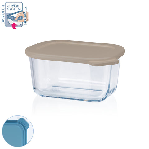 TaperGlass Rectangular 0,50 L BOROSILICATO - Soft Colors