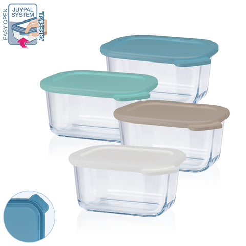 TaperGlass Rectangular 0,50 L BOROSILICATO - Soft Colors