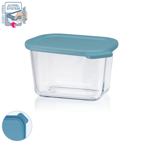 TaperGlass Rectangular 1 L BOROSILICATO - Soft Colors