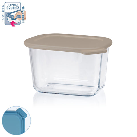 TaperGlass Rectangular 1 L BOROSILICATO - Soft Colors