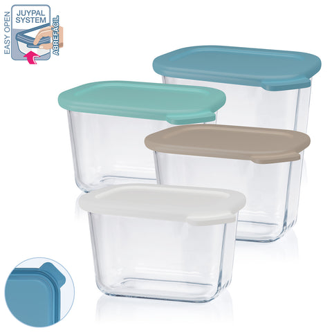 TaperGlass Rectangular 1 L BOROSILICATO - Soft Colors
