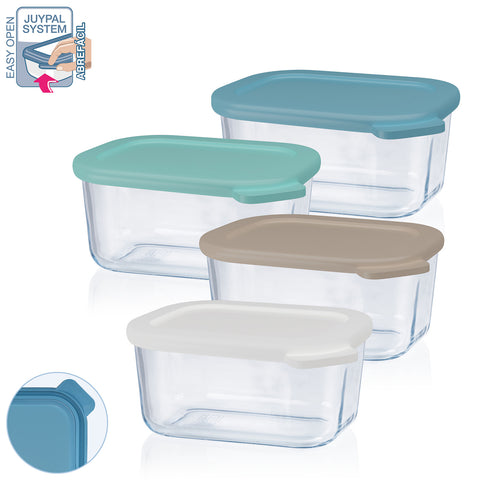 TaperGlass Rectangular 0,75 L BOROSILICATO - Soft Colors