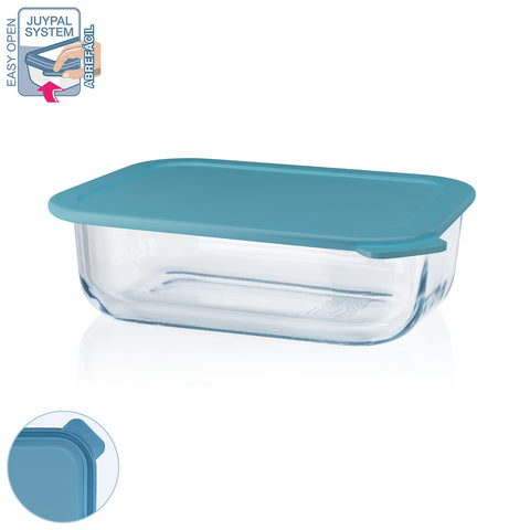 TaperGlass Rectangular 1,52 L BOROSILICATO - Soft Colors