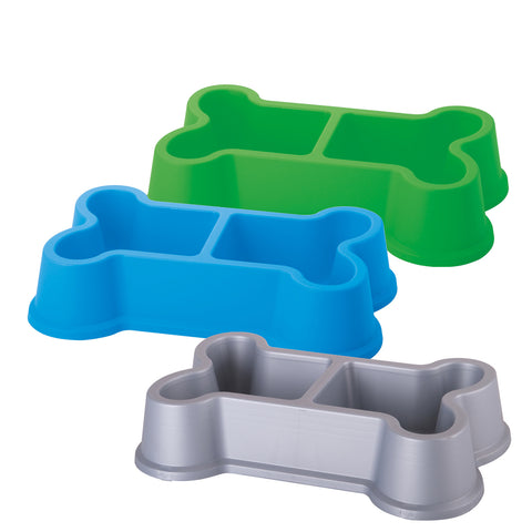 Comedero doble HUESO - Juypal Hogar | Tienda de productos de menaje para el hogar