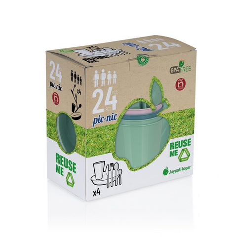 Set 24 picnic soft - Juypal Hogar | Tienda de productos de menaje para el hogar