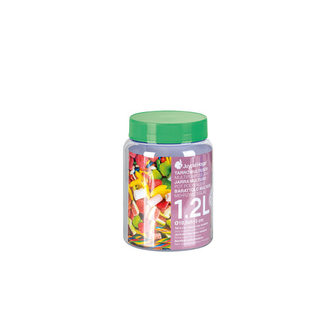 Tarro Hermético PET 1,2L - Juypal Hogar | Tienda de productos de menaje para el hogar